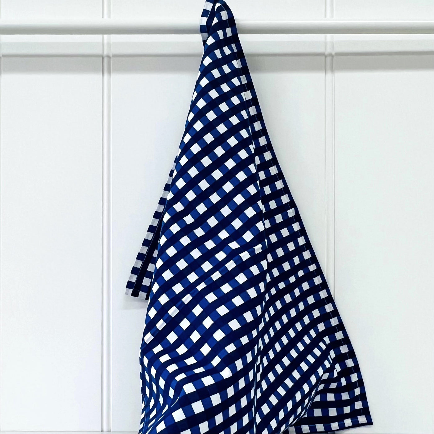 Navy & Royal Blue Tea Towel