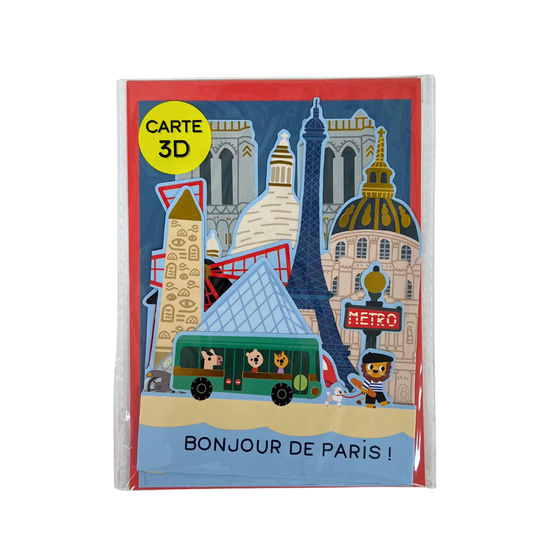 Card - Bonjour Paris Fold-Out