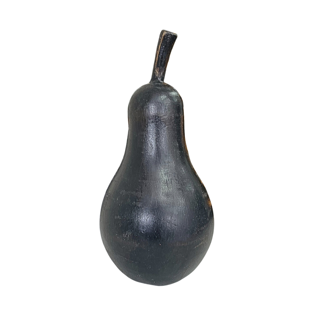 Wooden Fruit - Black Wash Pear