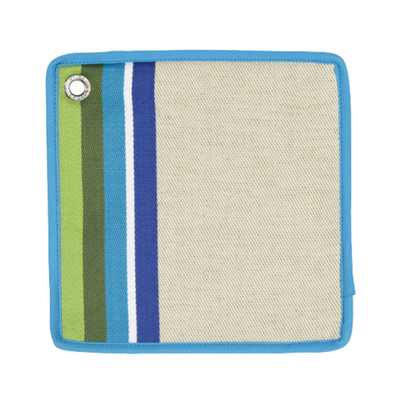 Pot Holder - Mauleon Turquoise