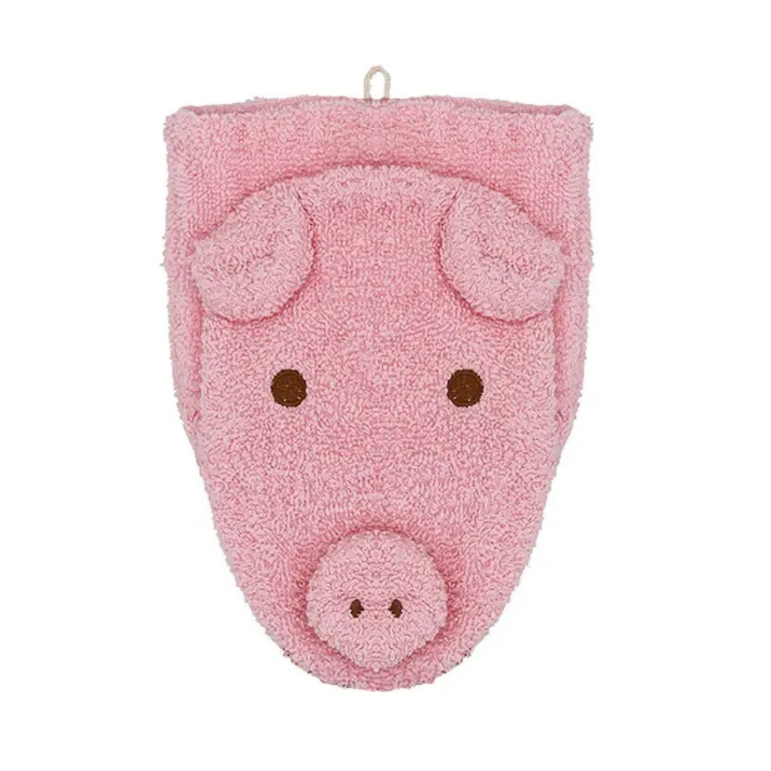 Wash mitt - Pig