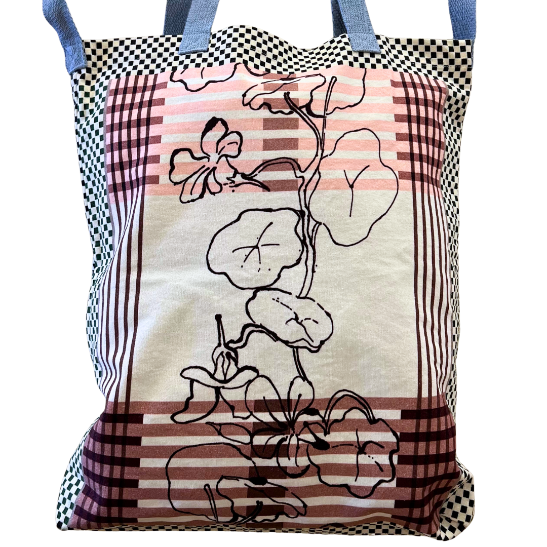Cotton Canvas Shopper - Pink