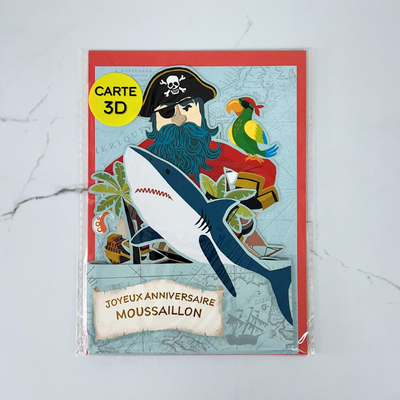 Pirate Fold-out Card
