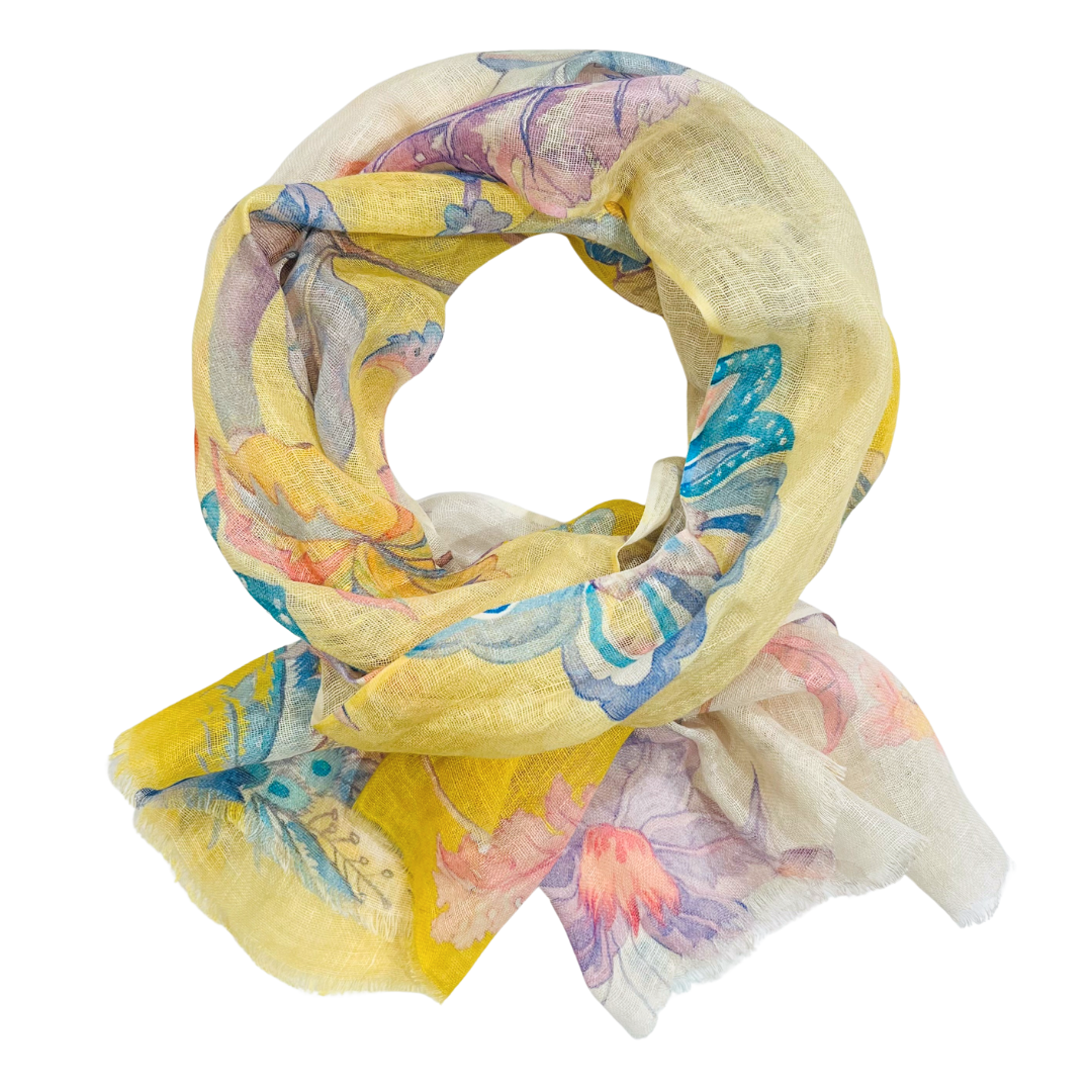 Scarf - Linen Multi Colour #10