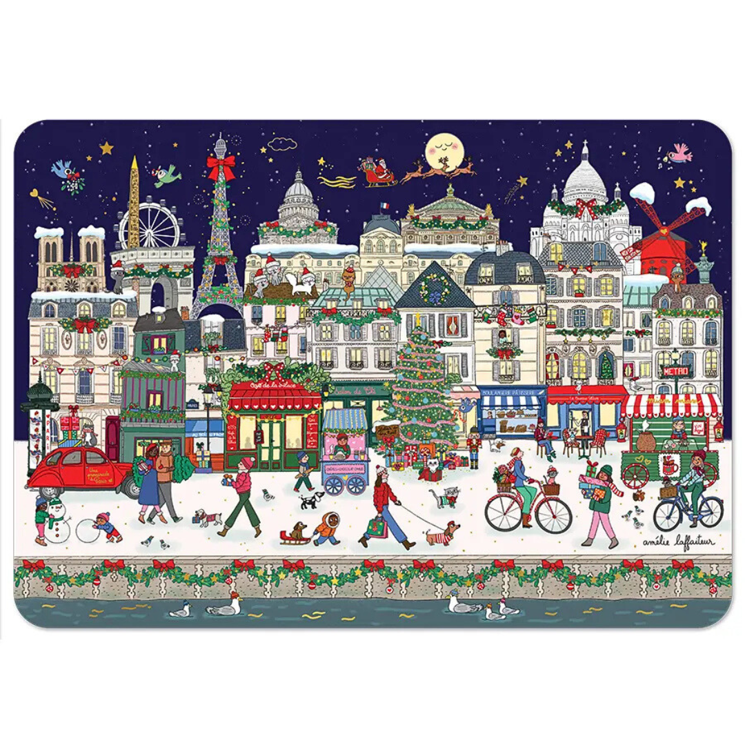 PVC Placemat - Christmas in Paris