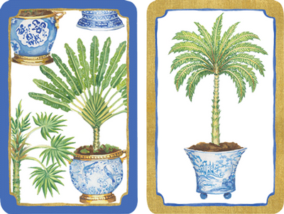 Bridge Cards - Potted Palms