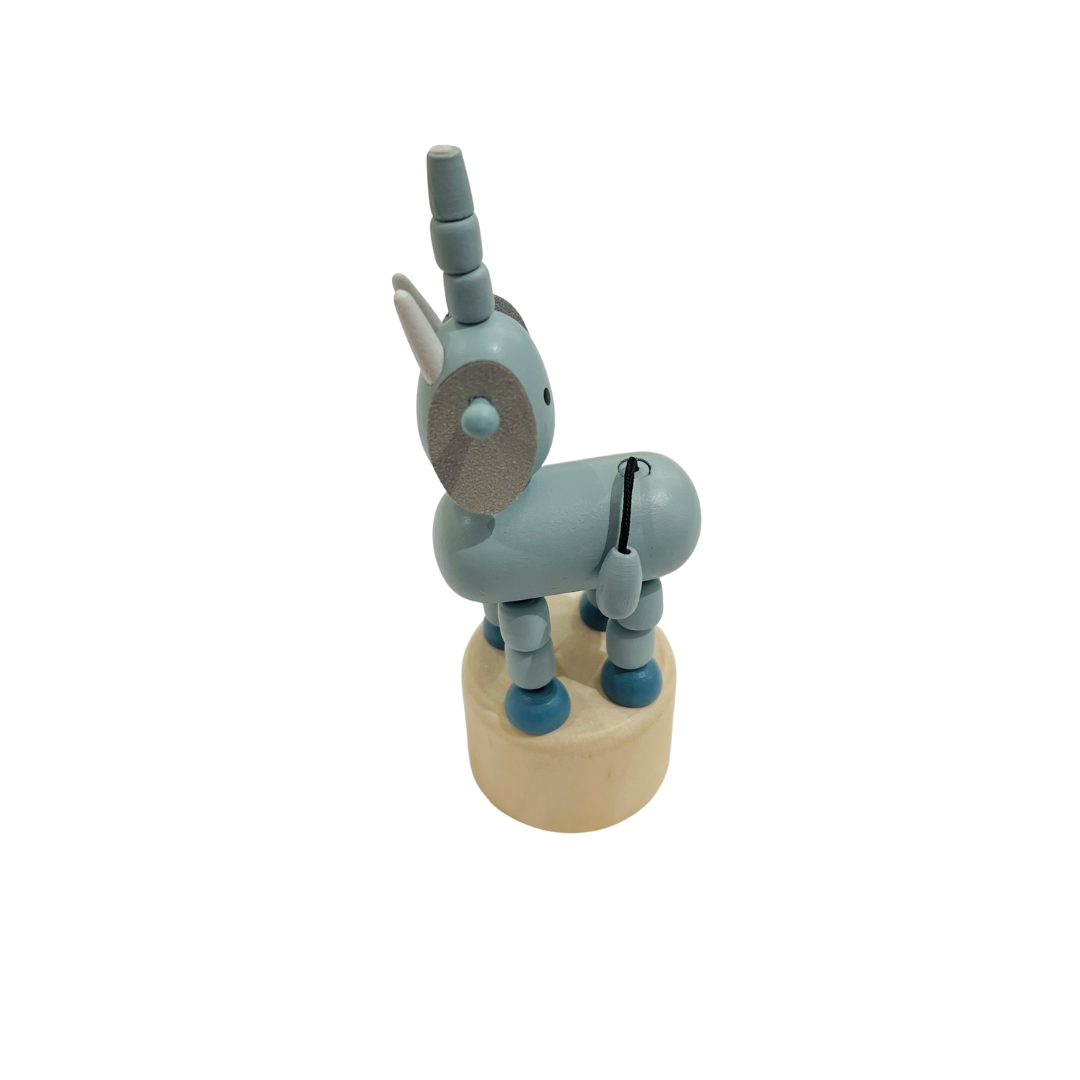 Wooden Animal Press Toy