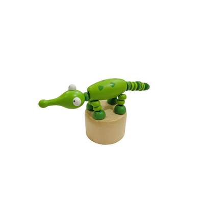 Wooden Animal Press Toy