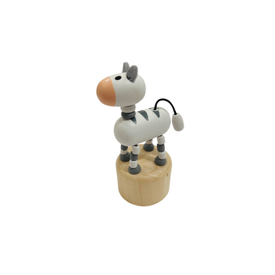 Wooden Animal Press Toy