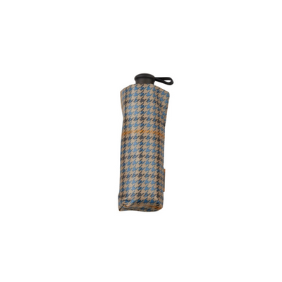 Compact Umbrella - Prince of Wales Blue Check