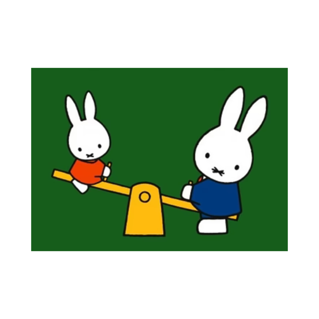 Card - Miffy See Saw
