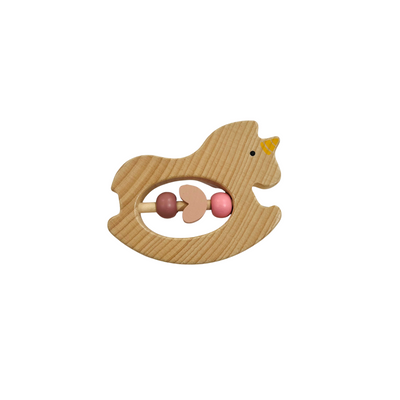 Wooden Baby Rattle
