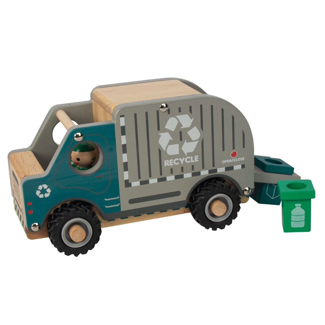 Wooden Recycling Truck