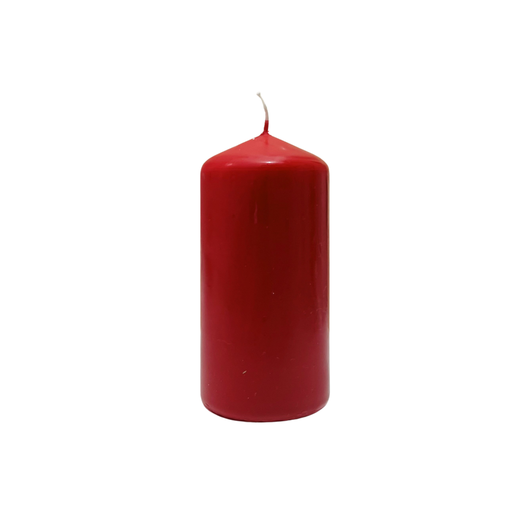 Candle Red 12cm x 6cm