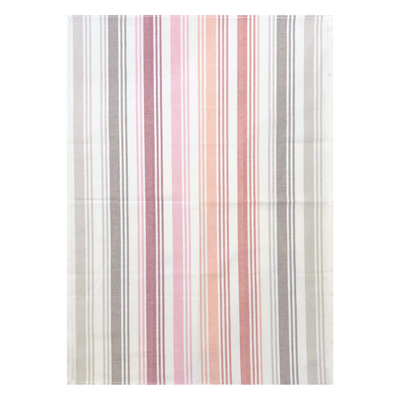 Tea Towel - Red Multi Stripe Woven
