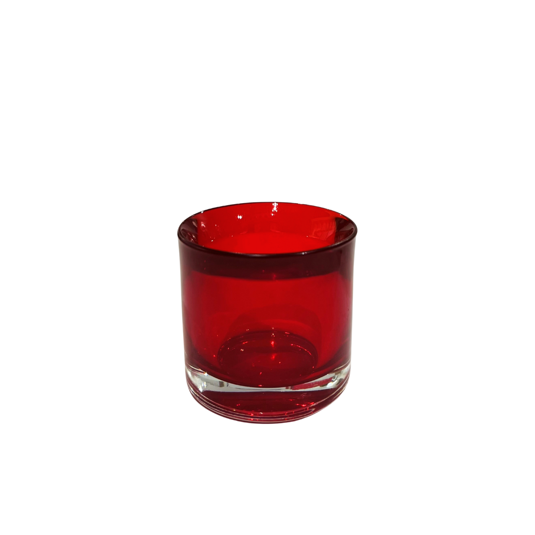 Red Glass Votive