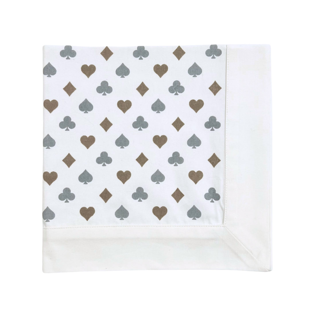 Bridge Tablecloth - Beige & Grey