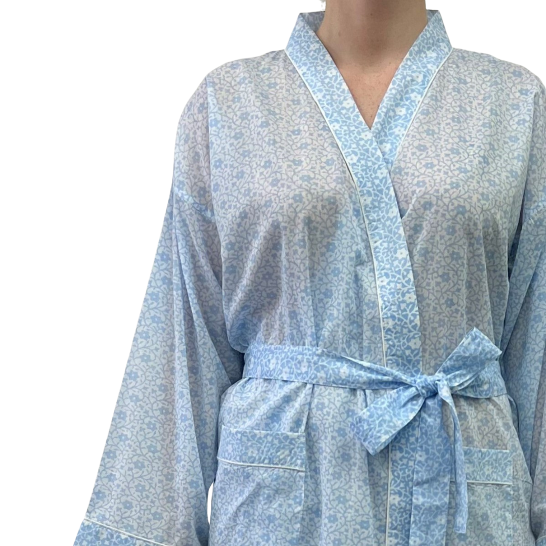 Kimono Robe - Blue