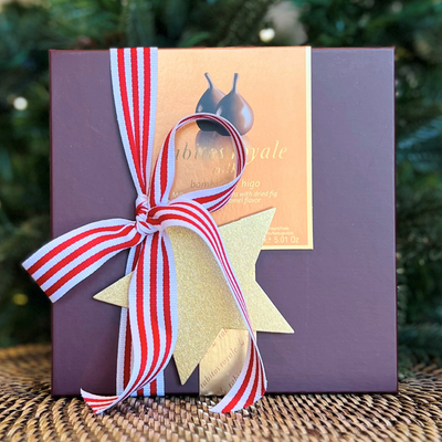 Milk Chocolate Bonbons with Dried Fig & Salted Caramel