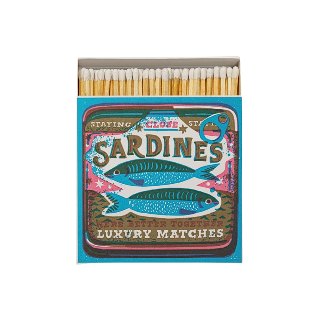 Square Matchboxes - Sardines