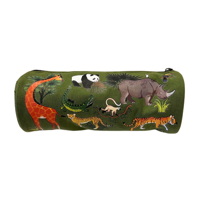 Canvas Pencil Case - Savannah