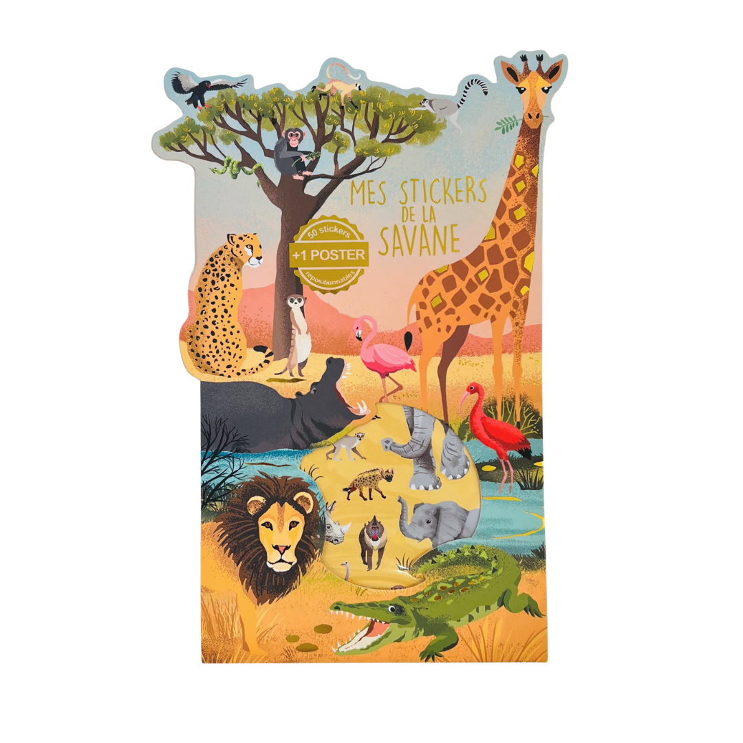 Activity Stickers - Savannah