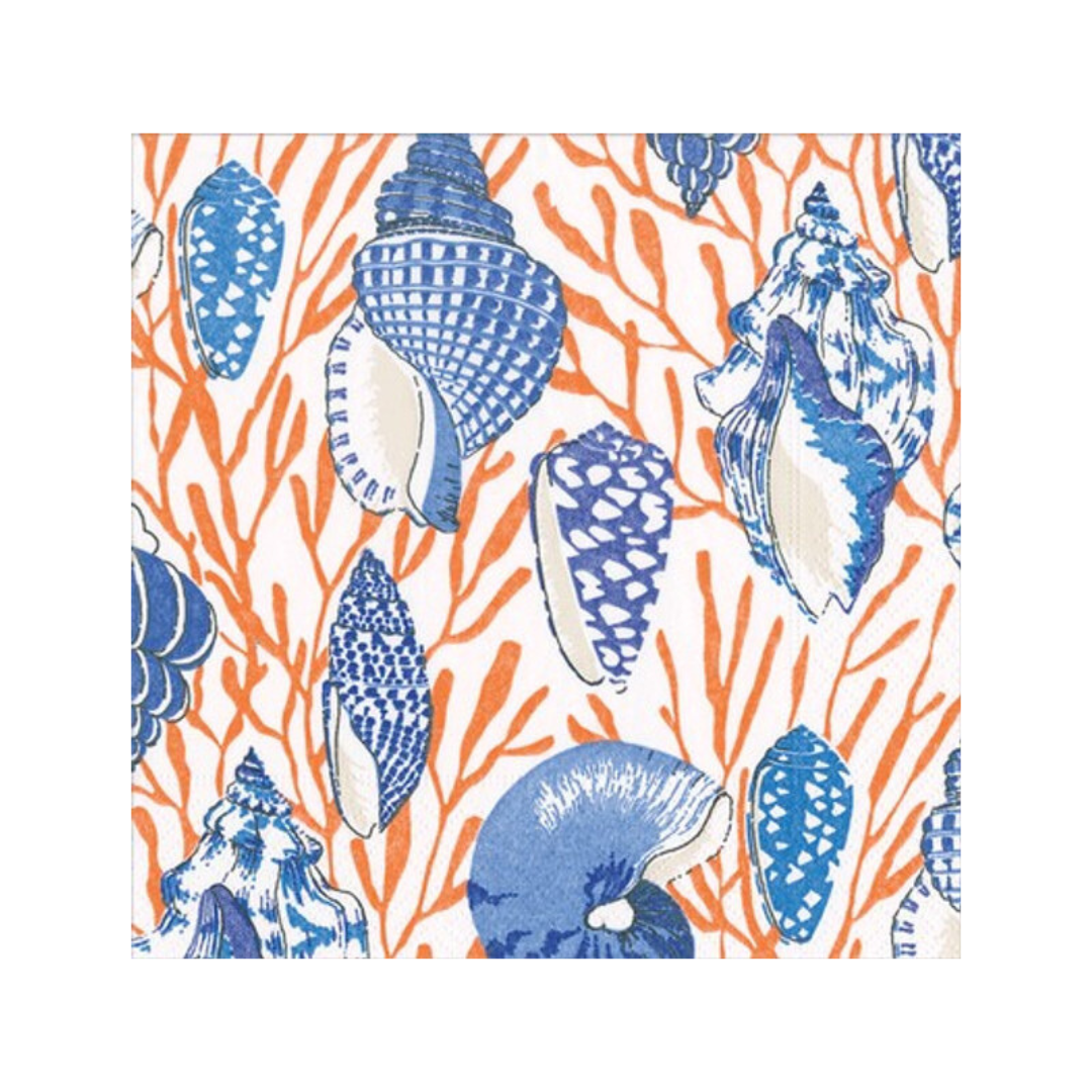 Lunch/Dinner Serviette - Shell Toile