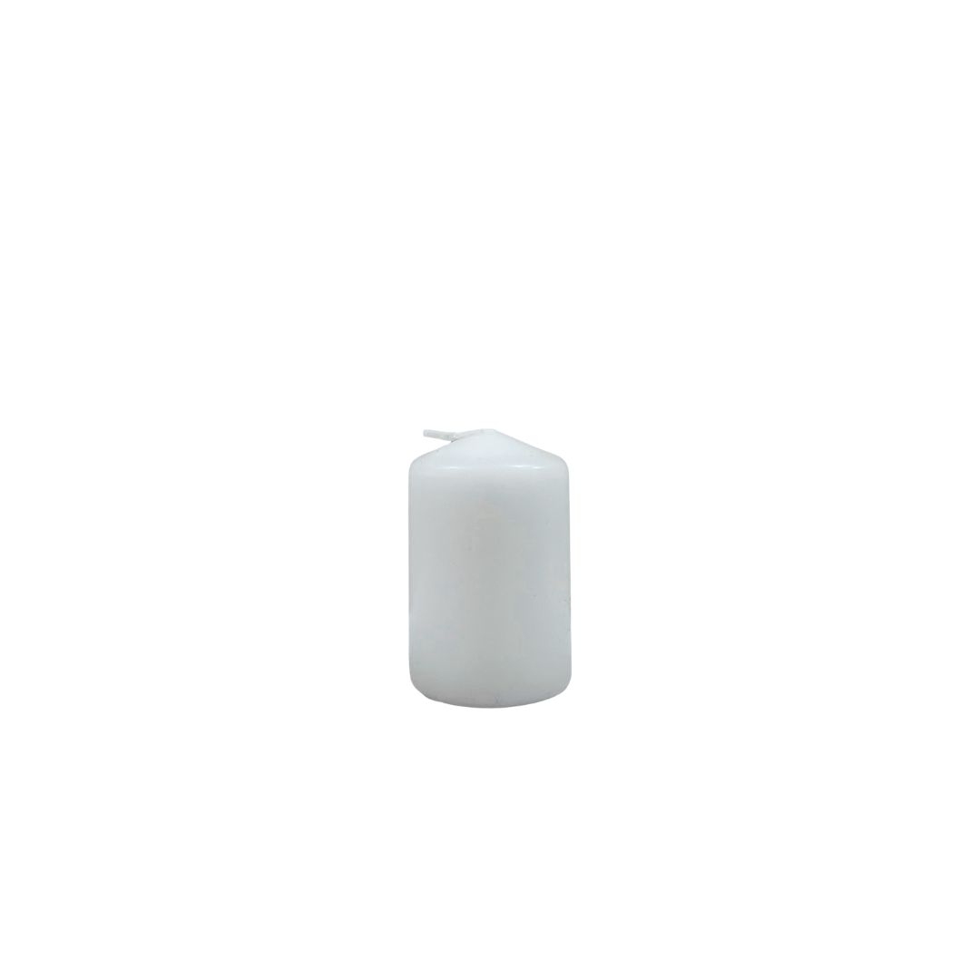 Candle White 6cm x 4cm