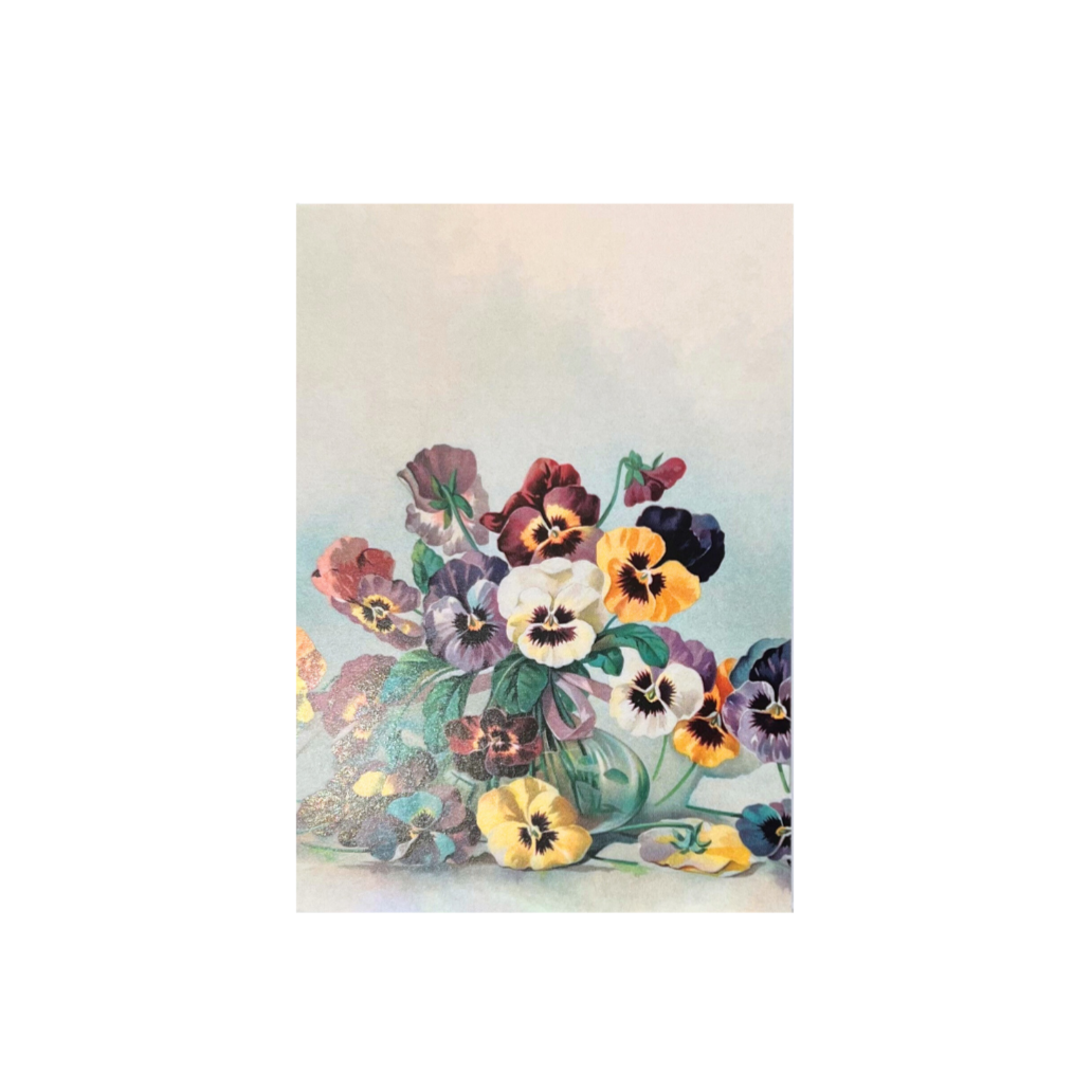 Mini Card -Pansy