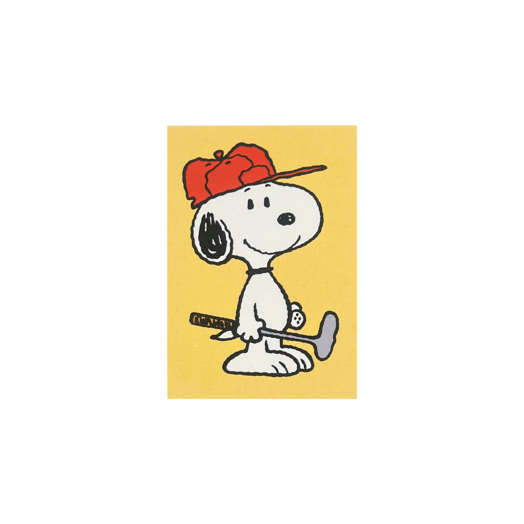 Mini Card - Snoopy Golfer