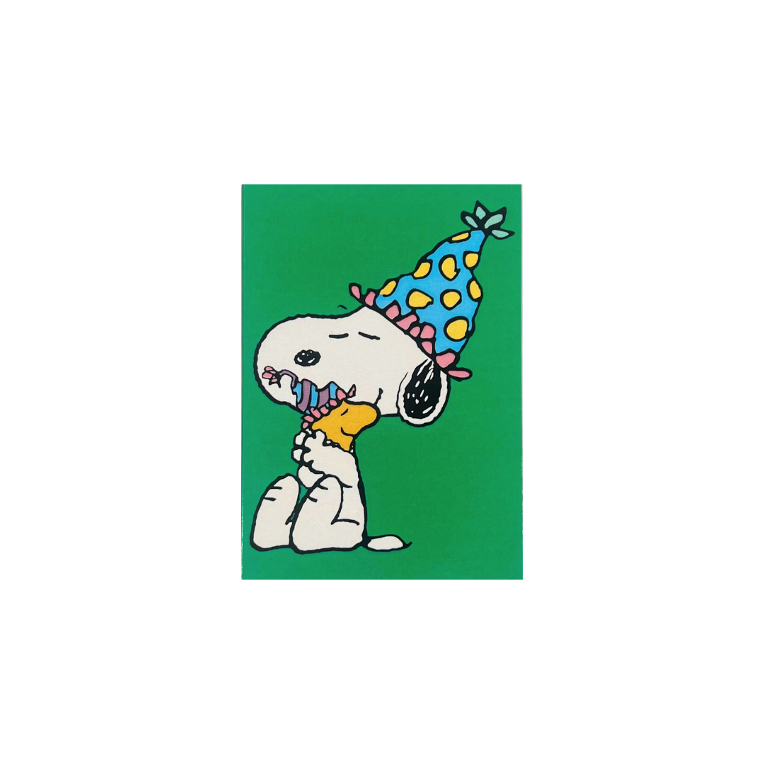 Mini Card - Snoopy Party Hat