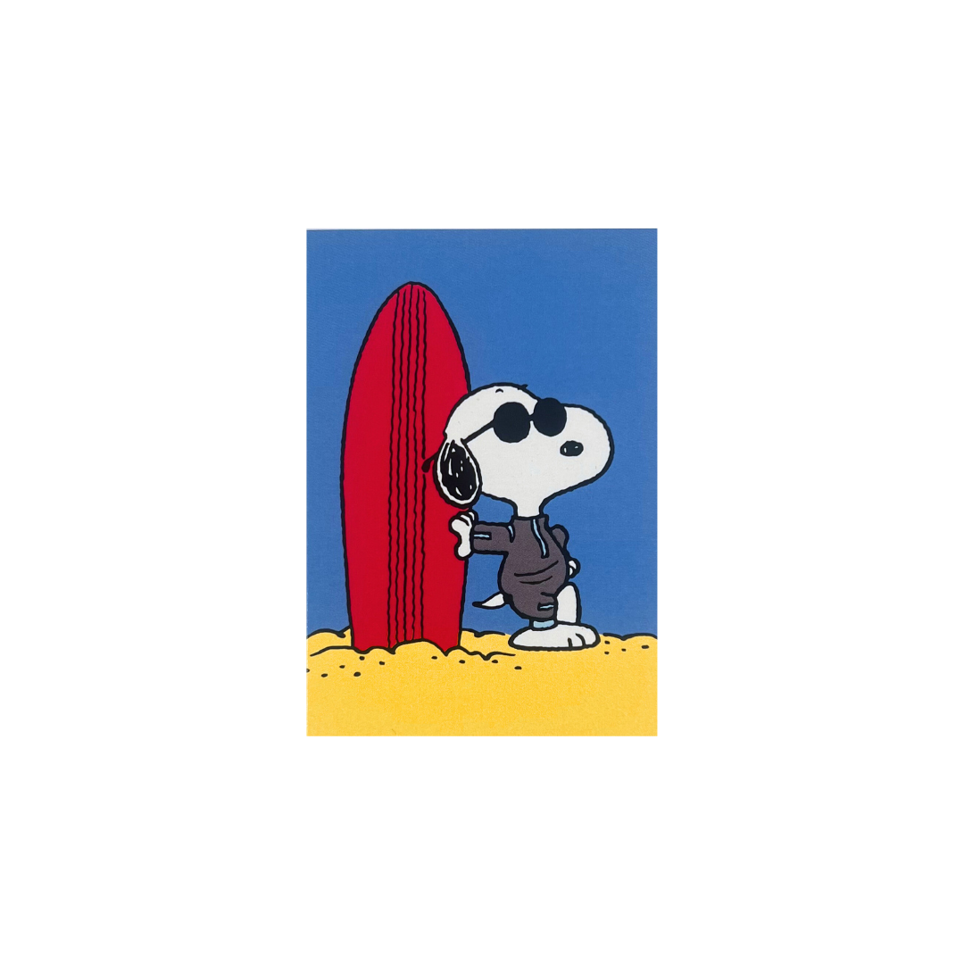 Mini Card - Snoopy Surfer