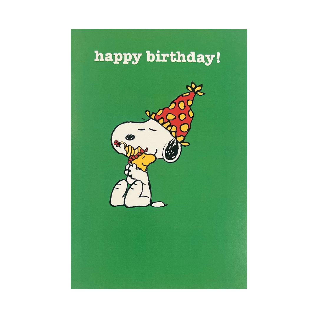 Card - Snoopy Birthday Cuddle