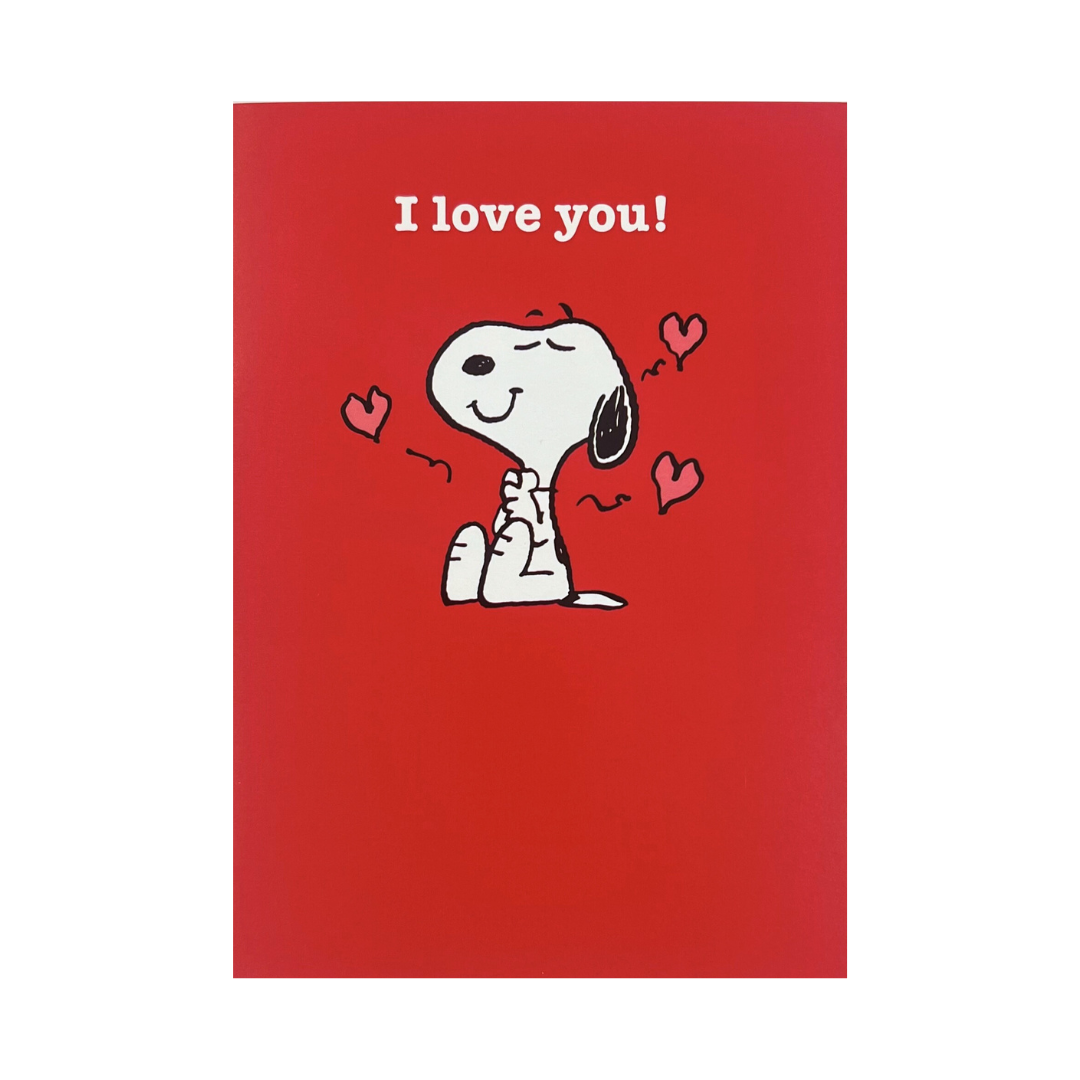 Card - Snoopy I Love You