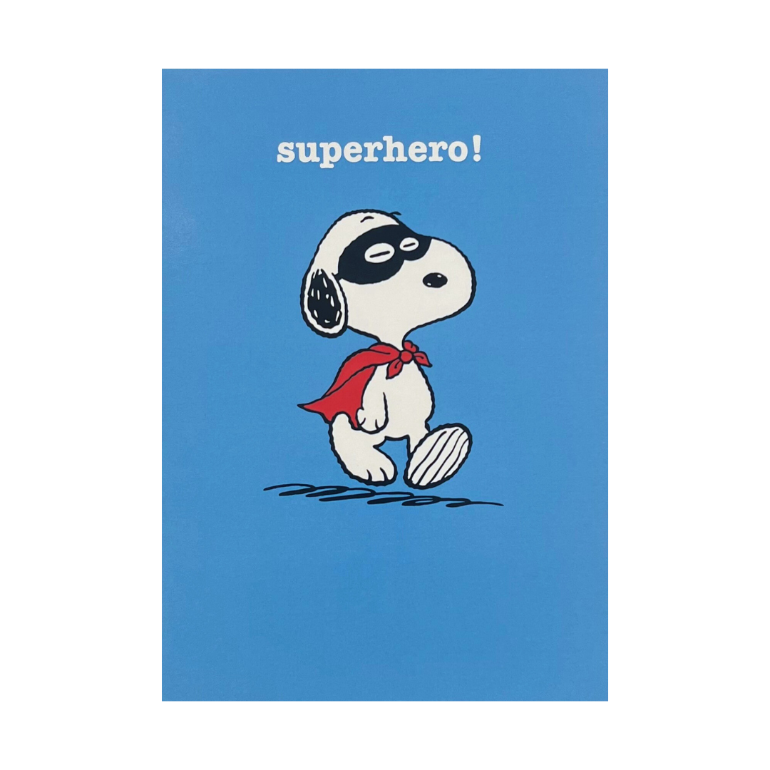Card - Snoopy Superhero