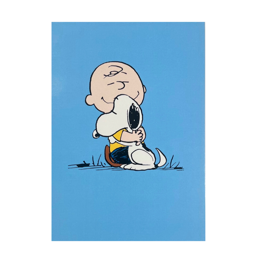 Card - Charlie Brown Hug