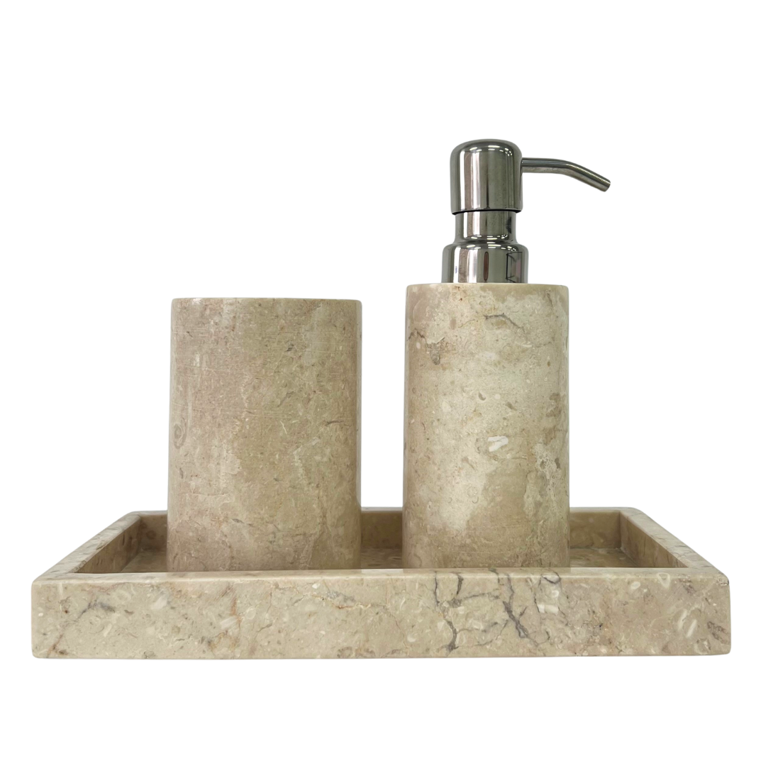 Stone Toothbrush Holder - Sand