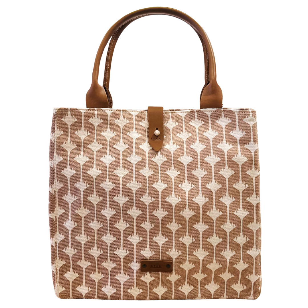 Canvas Tote Bag - Beige Papyrus