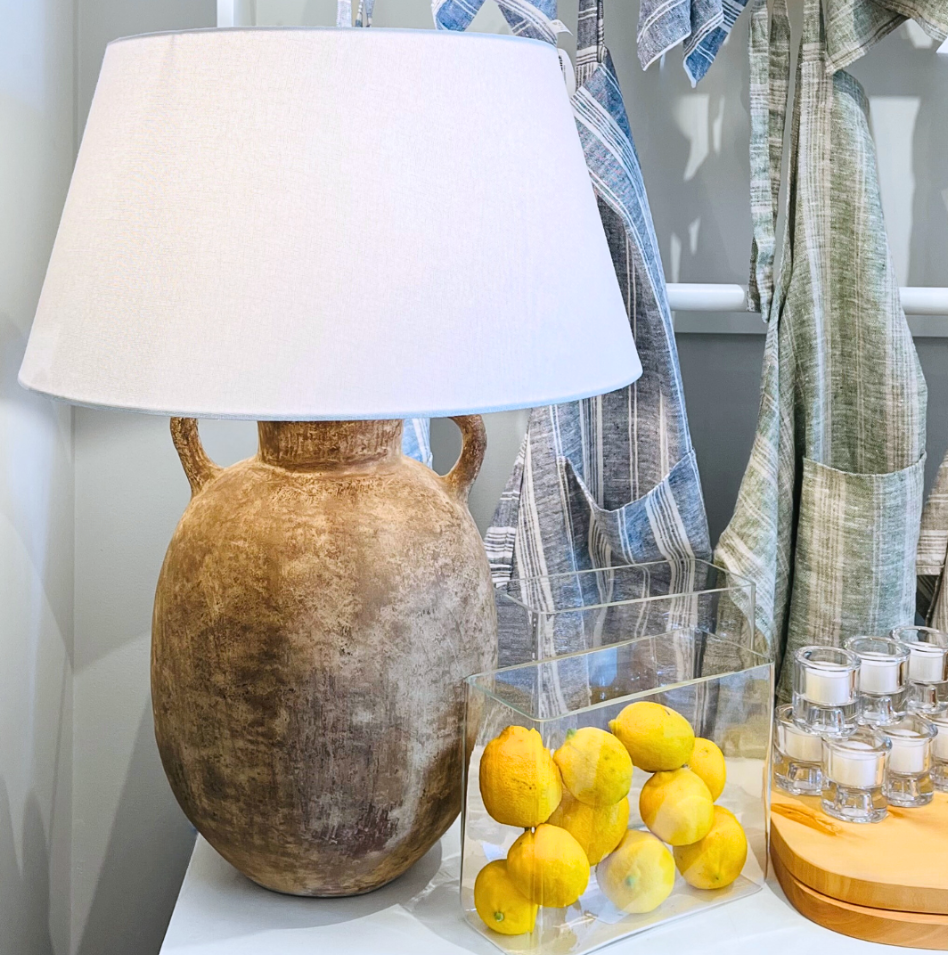 Terracotta Pot Lamp #3 (available in-store only)