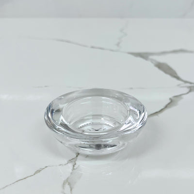 Glass Round Tealight Holder