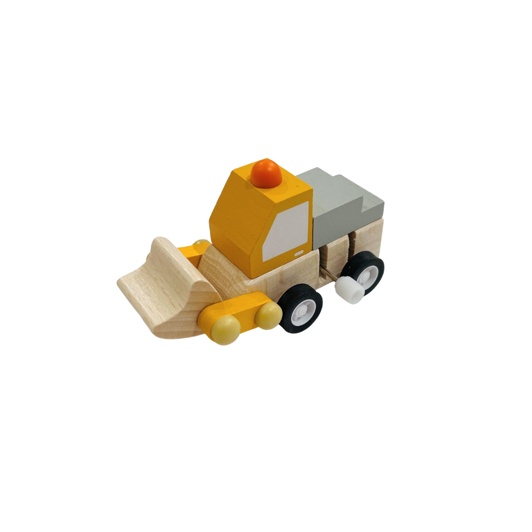 Wooden Wind-Up Trucks