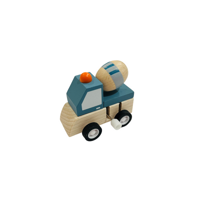 Wooden Wind-Up Trucks