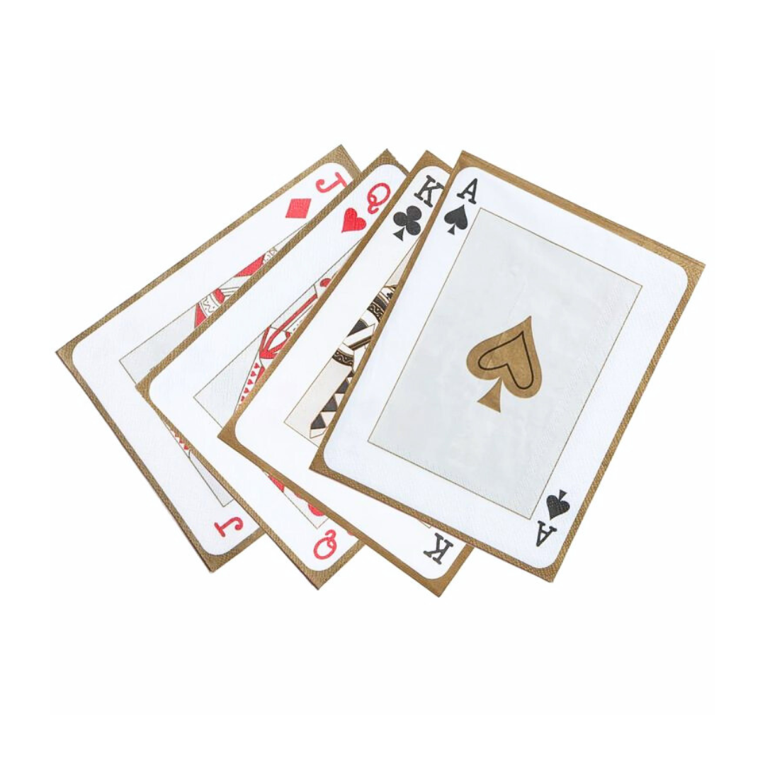 Lunch/Dinner Serviette - A Deck Of Napkins (Red)