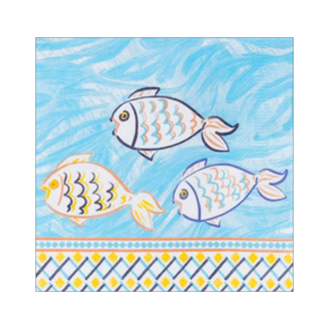 Lunch/Dinner Serviette - Souk Fish