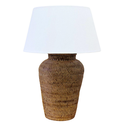 Tan Lamp Base - 2 sizes (Instore Only)