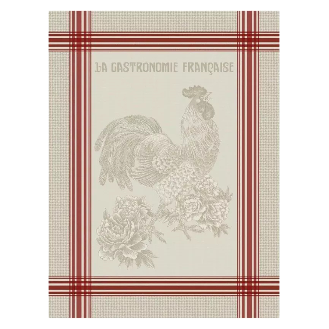 Cotton Jacquard Tea Towel - Bresse