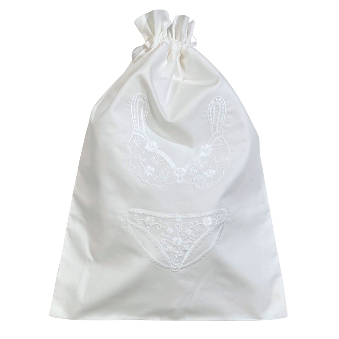 Lingerie Bag - White