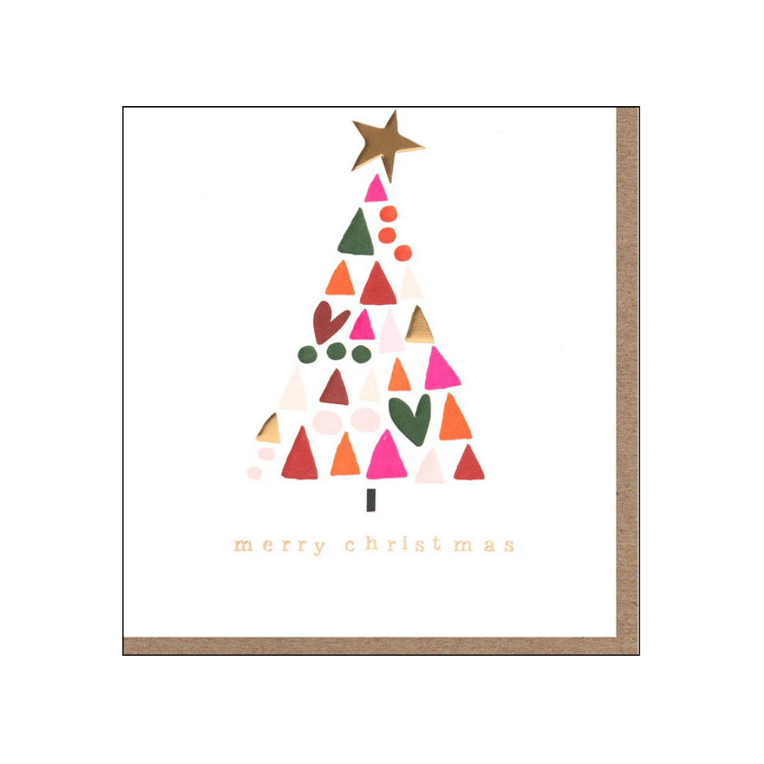 Christmas Card - Geometric Tree