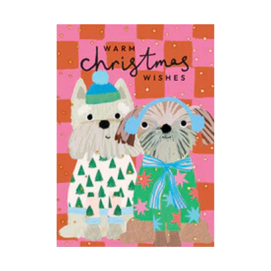 Christmas Card - Christmas Dogs