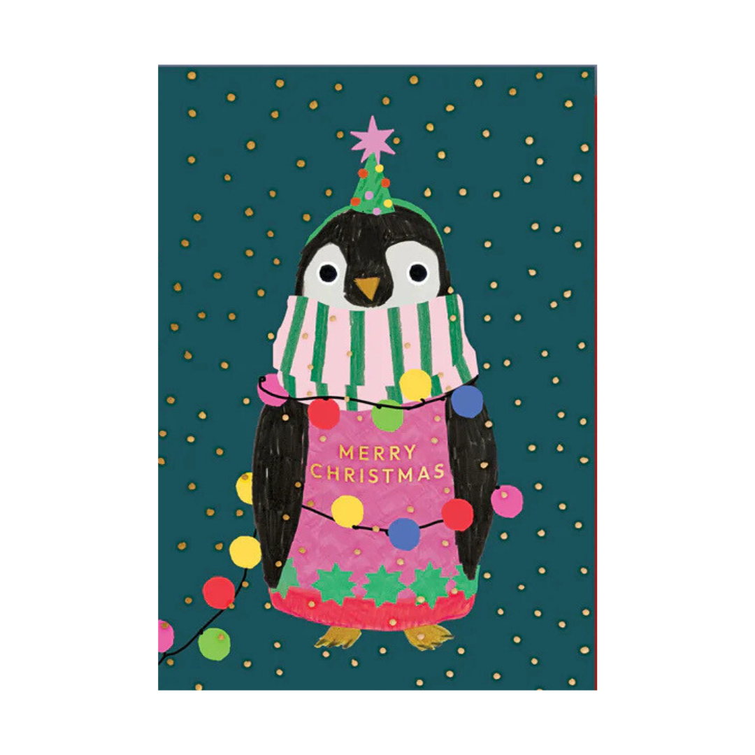 Christmas Card - Penguin